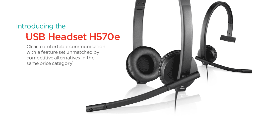 Introdcuing the USB Headsets H570e