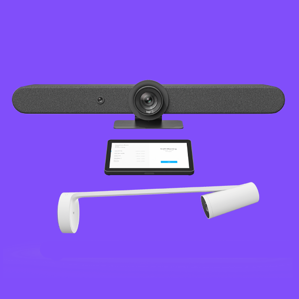 Logitech Rally Bar Scribe Setup GANA UNA SOLUCIÓN DE VIDEO COLABORACIÓN PARA TU AULA